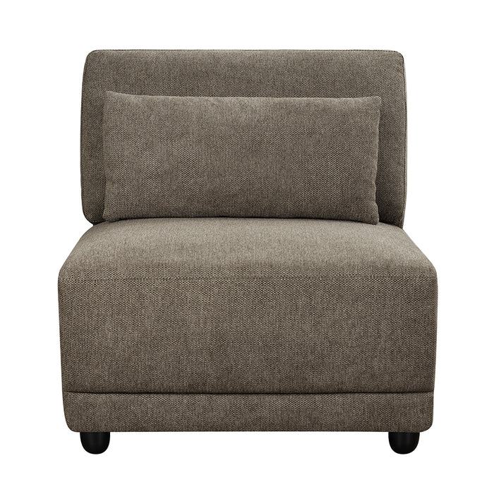 Rylie Modular - Armless Chair w/Pillow - Image 3