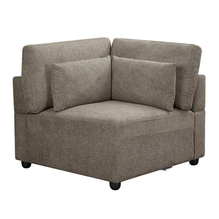 Rylie Modular - Wedge w/3 Pillows - Image 2