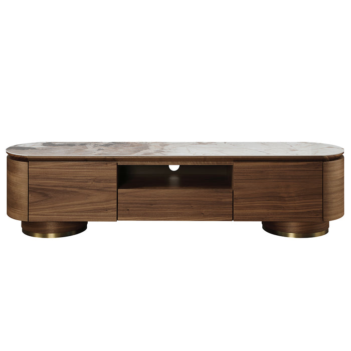 Willene TV Stand w/Ceramic Top - Image 3