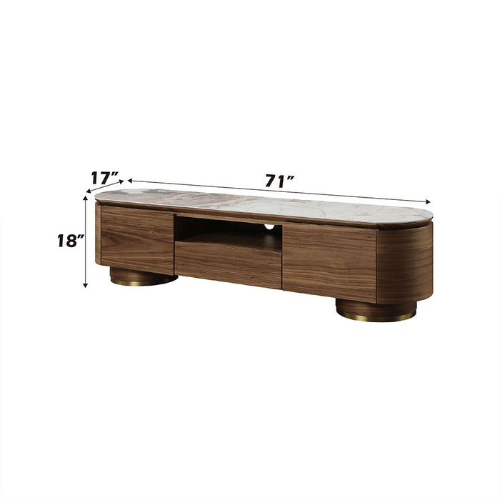 Willene TV Stand w/Ceramic Top - Image 6