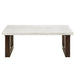 Edwyn Coffee Table w/Natrual Marble Top - Image 3