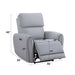 Jeromie Power Motion Recliner  w/USB Port - Image 8
