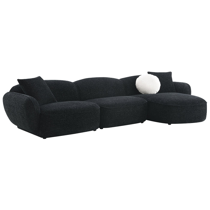 Lucifer Sectional Sofa w/3 Pillows - Image 2