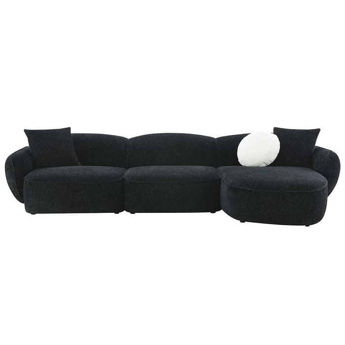 Lucifer Sectional Sofa w/3 Pillows - Image 3