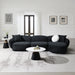 Lucifer Sectional Sofa w/3 Pillows