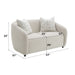 Etienne Loveseat w/2 Pillows - Image 8