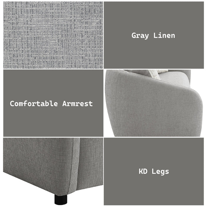 Etienne Sofa w/3 Pillows - Image 8