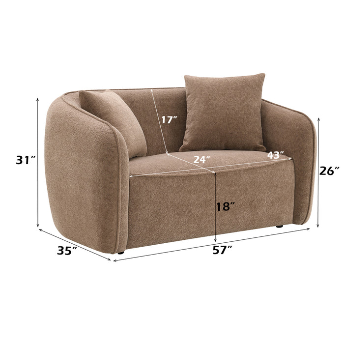 Keith Loveseat w/2 Pillows - Image 8