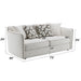 Yolanda Loveseat w/4 Pillows - Image 8