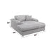 Hilde Chaise w/2 Pillows - Image 7