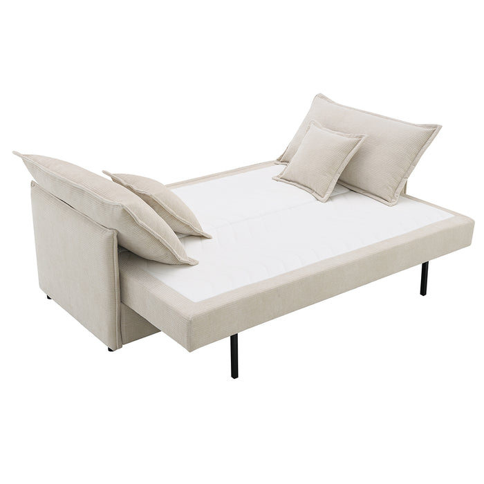 Elisea Sofa w/Sleeper & 2 Pillows - Image 4