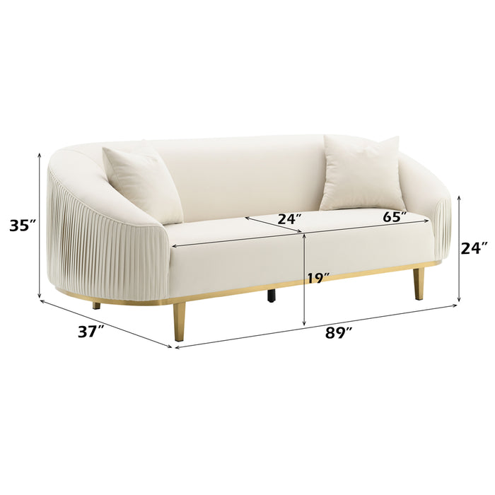 Martina Sofa w/2 Pillows - Image 10
