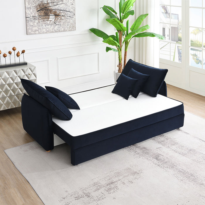 Irina Sofa w/Sleeper & 3 Pillows - Image 11