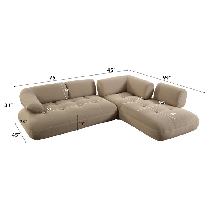 Carrick Sectional Sofa w/6 Pillows - Image 19