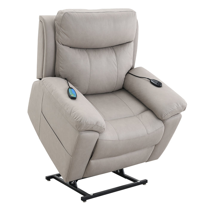 Chriki Power Recliner w/Lift & Heating & Massage - Image 7