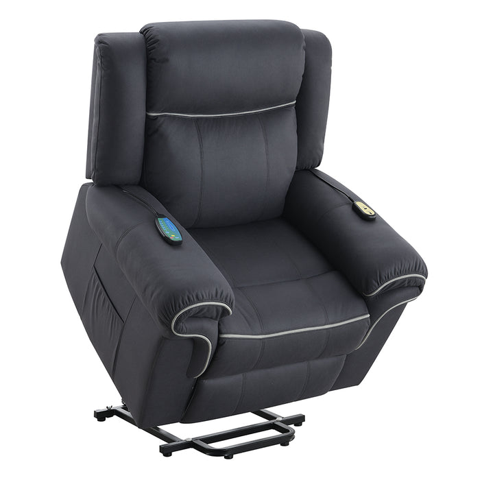 Domana Power Recliner w/Lift & Heating & Massage - Image 7