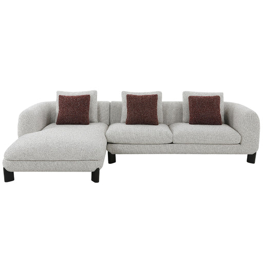 Mardi Sectional Sofa w/6 Pillows - Image 2