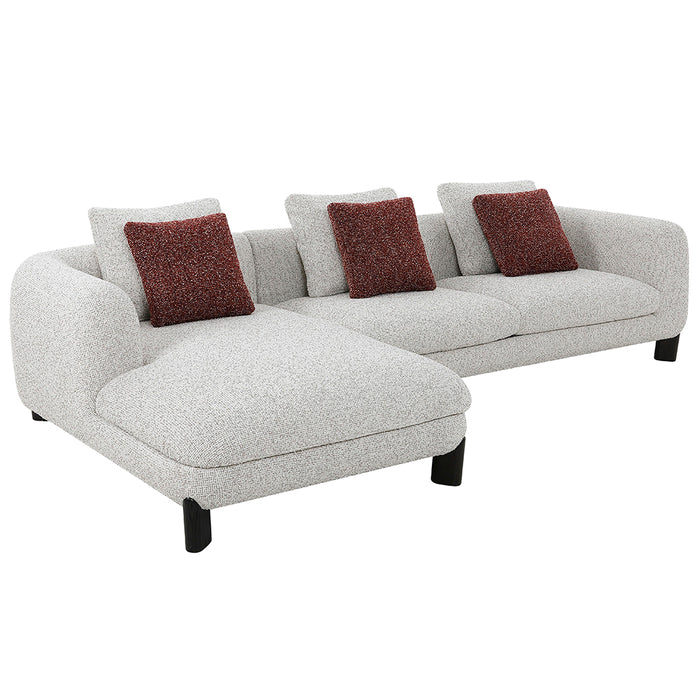 Mardi Sectional Sofa w/6 Pillows - Image 5
