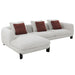 Mardi Sectional Sofa w/6 Pillows - Image 5