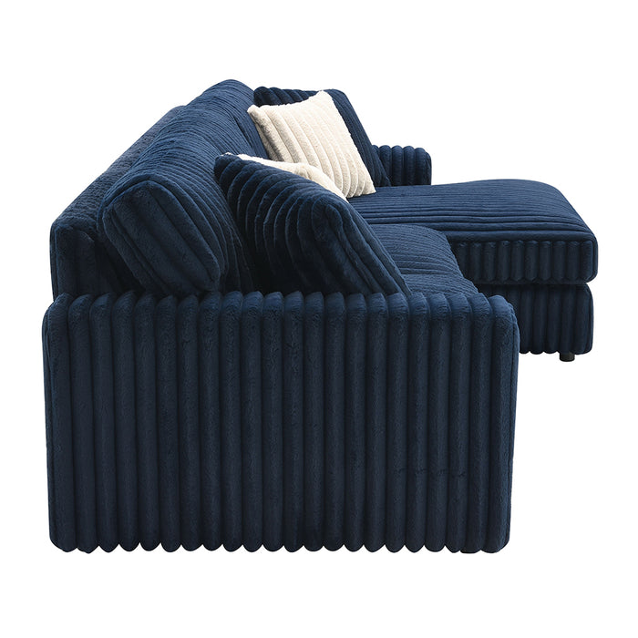 Breton Sectional Sofa w/4 Pillows - Image 4