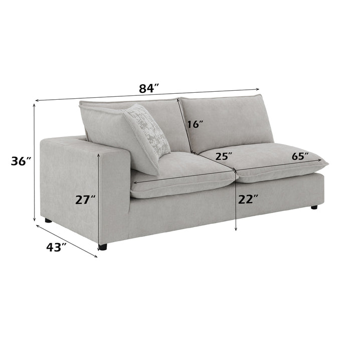 Marisa Modular LF Loveseat w/2 Pillows - Image 19