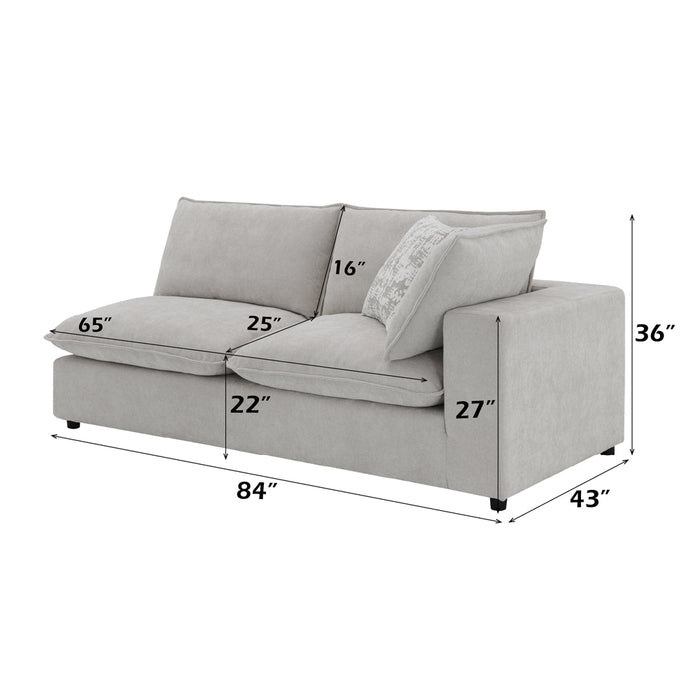 Marisa Modular RF Loveseat w/2 Pillows - Image 12