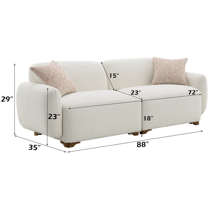 Darius Sofa w/2 Pillows - Image 8