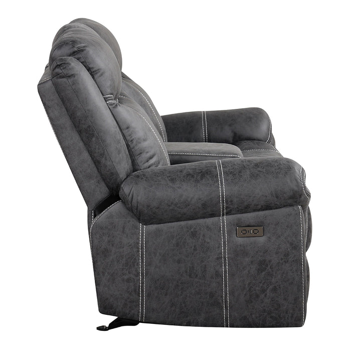 Zubaida Power Motion Loveseat w/USB Port - Image 4