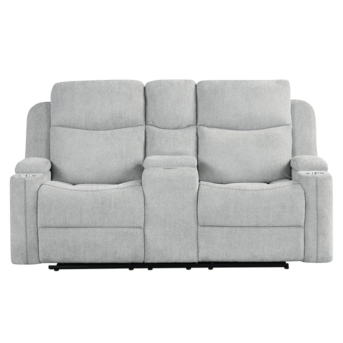 Galya Motion Loveseat w/Console - Image 3