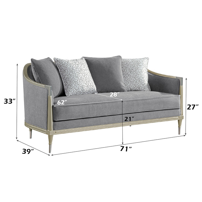 Fernando Loveseat w/4 Pillows - Image 6