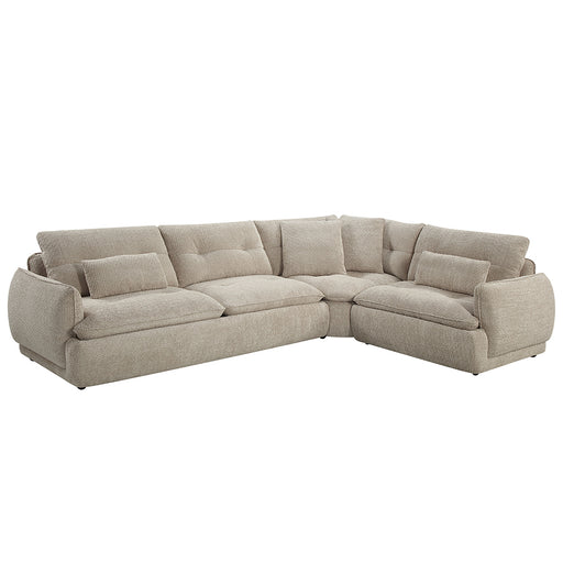 Jonina Sectional Sofa w/4 Pillows - Image 2