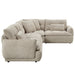 Jonina Sectional Sofa w/4 Pillows - Image 4