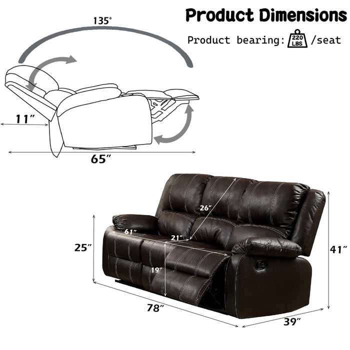 Zuriel Motion Sofa - Image 5