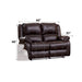 Zuriel Motion Loveseat - Image 4