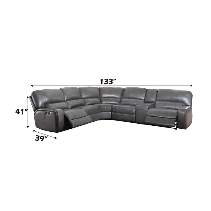Saul Power Motion Sectional Sofa - Image 5