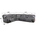 Saul Power Motion Sectional Sofa - Image 7