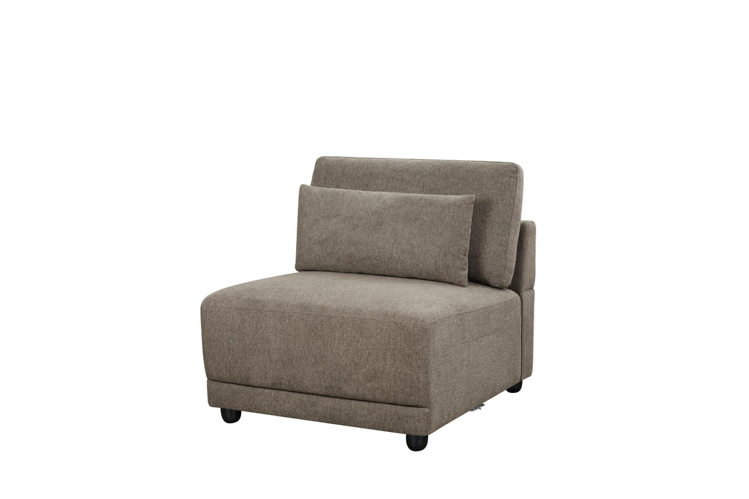 Rylie Modular - Armless Chair w/Pillow - Image 15