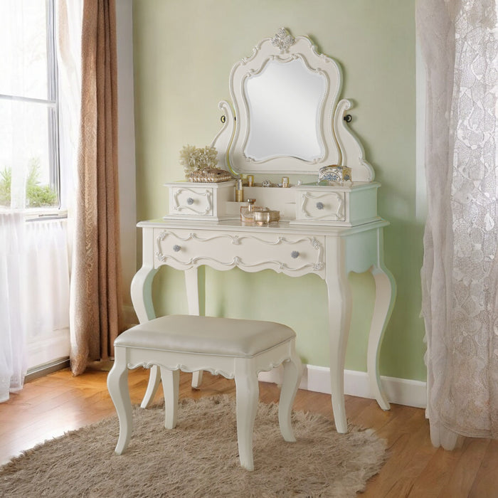 Edalene Vanity Desk w/Mirror - Image 7