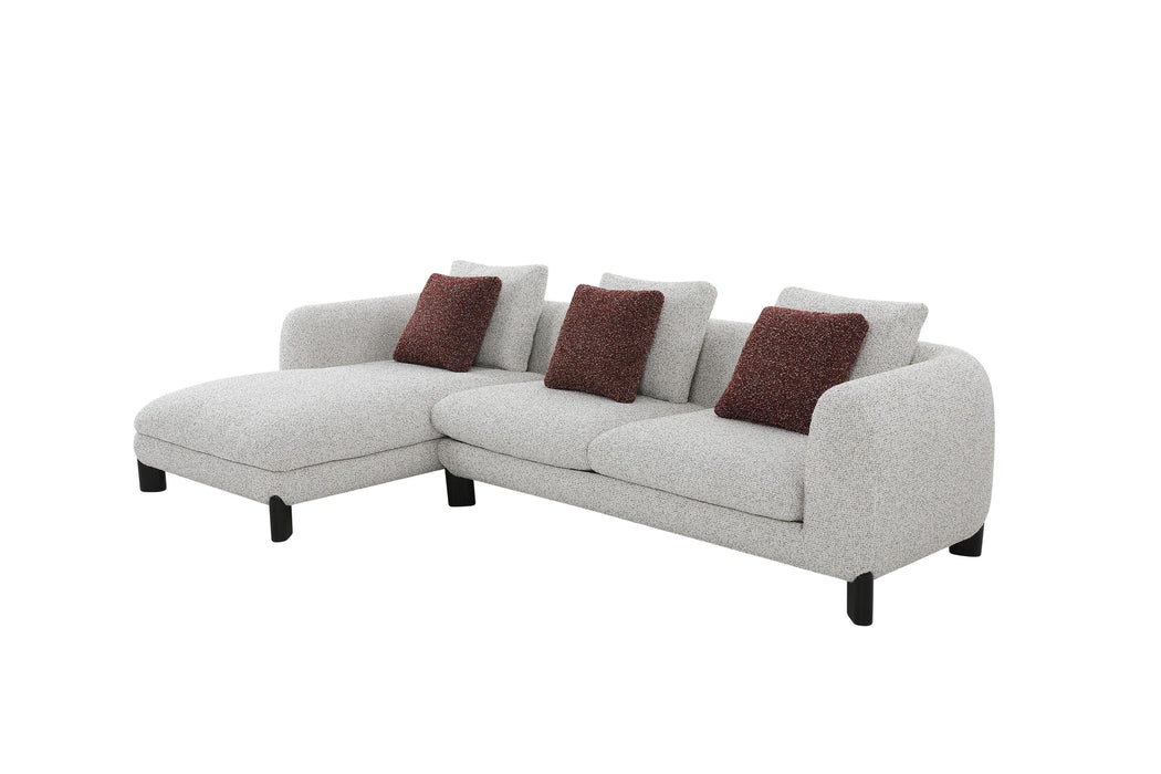 Mardi Sectional Sofa w/6 Pillows - Image 13