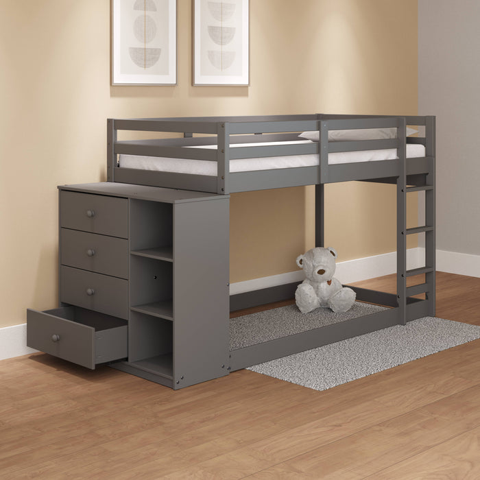 Gaston Bunk Bed (T/T) w/4 Drawers & 3 Compartments - Image 18