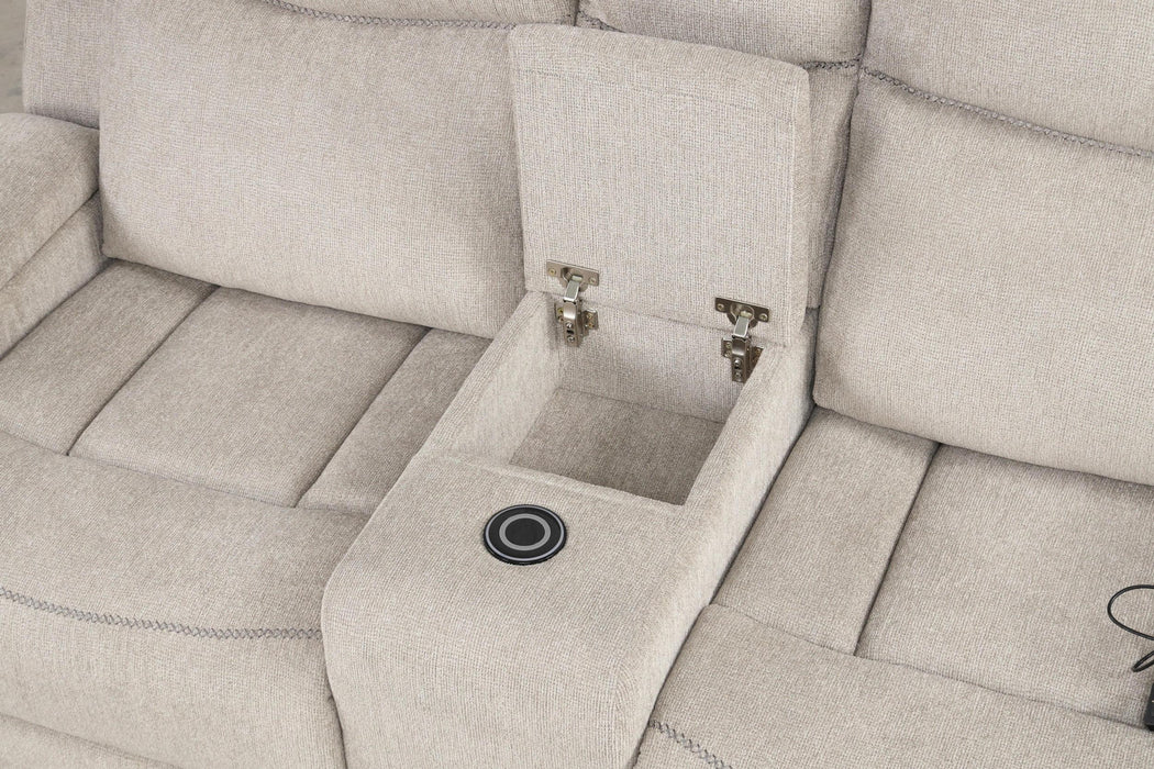 Galya Motion Loveseat w/Console - Image 17