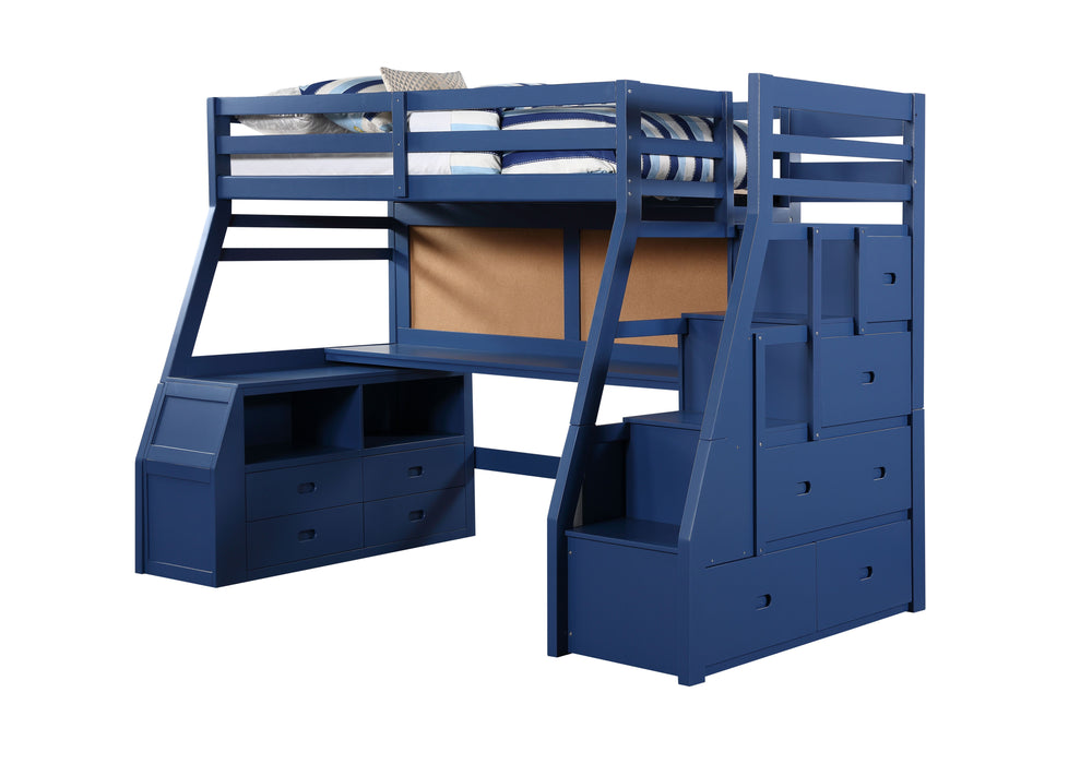 Jason II Twin Loft Bed w/Storage - Image 7