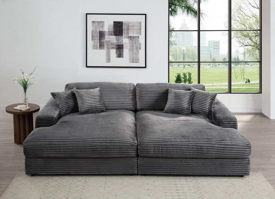 Hilde Sectional Sofa w/4 Pillows - Image 10
