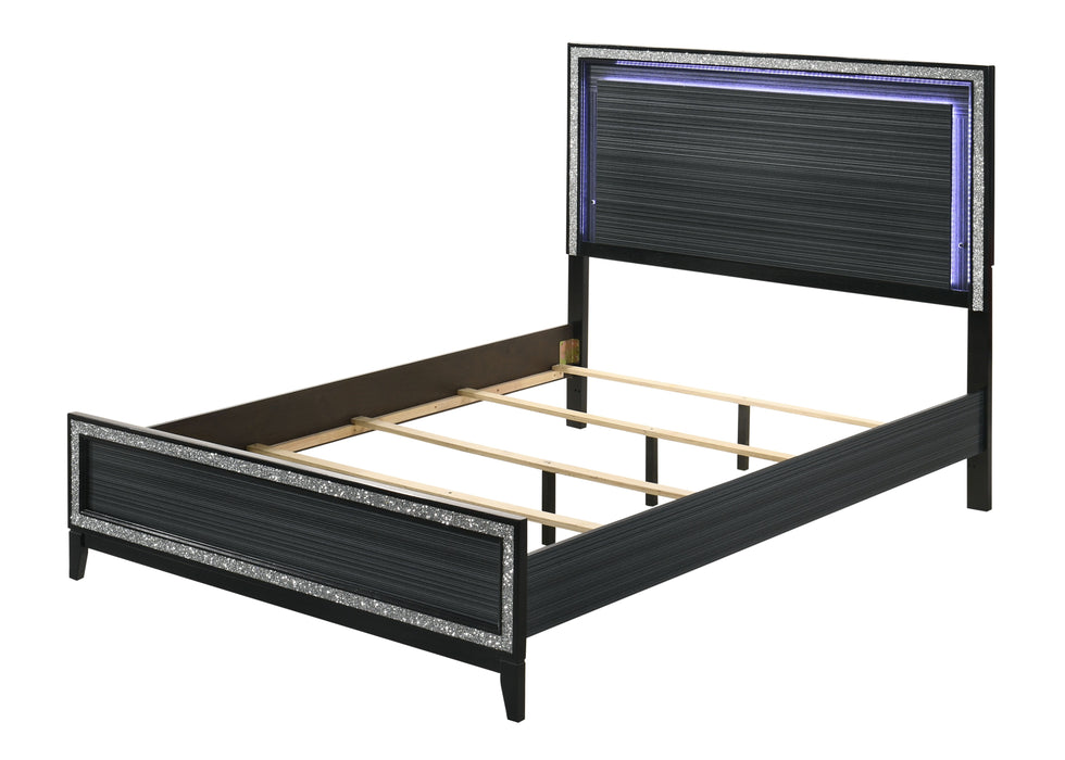 Haiden Eastern King Bed w/LED - Image 7