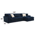 Breton Sectional Sofa w/4 Pillows - Image 12