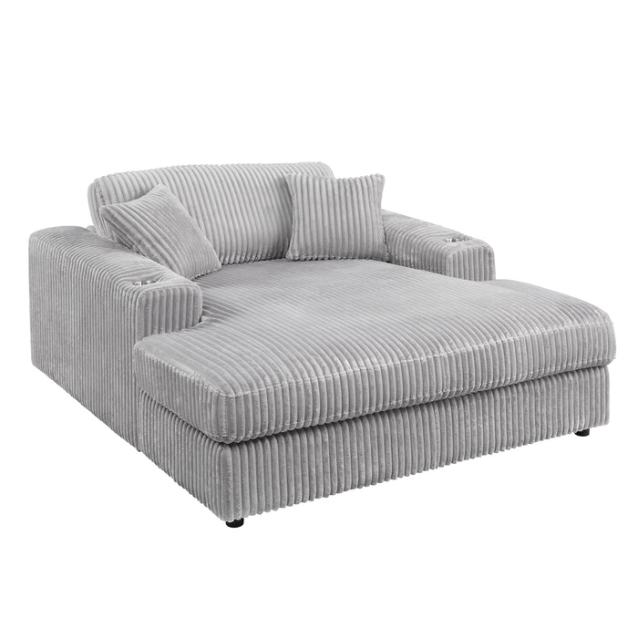 Hilde Chaise w/2 Pillows - Image 11