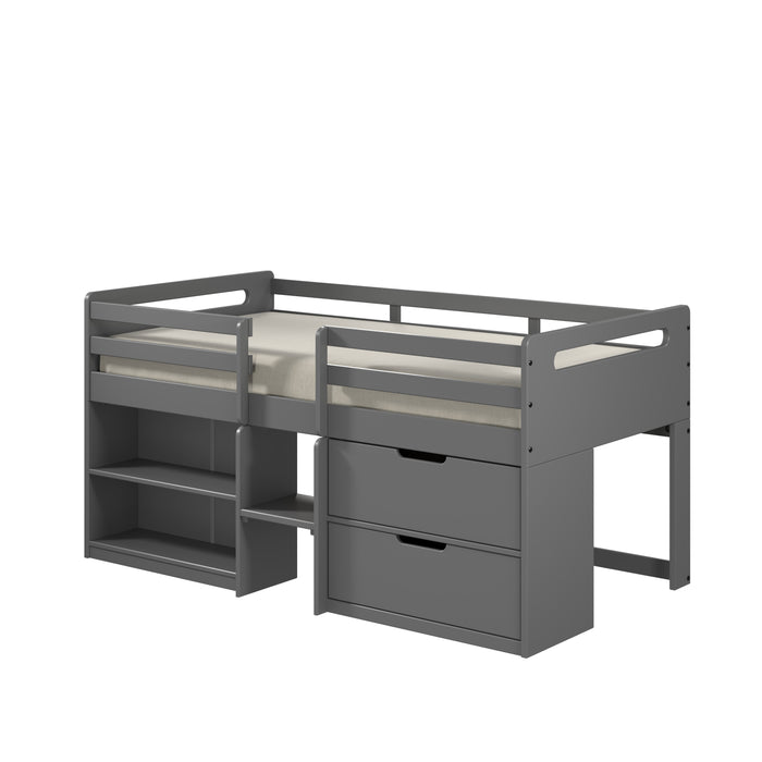 Fabiana Twin Loft Bed w/Storage - Image 9