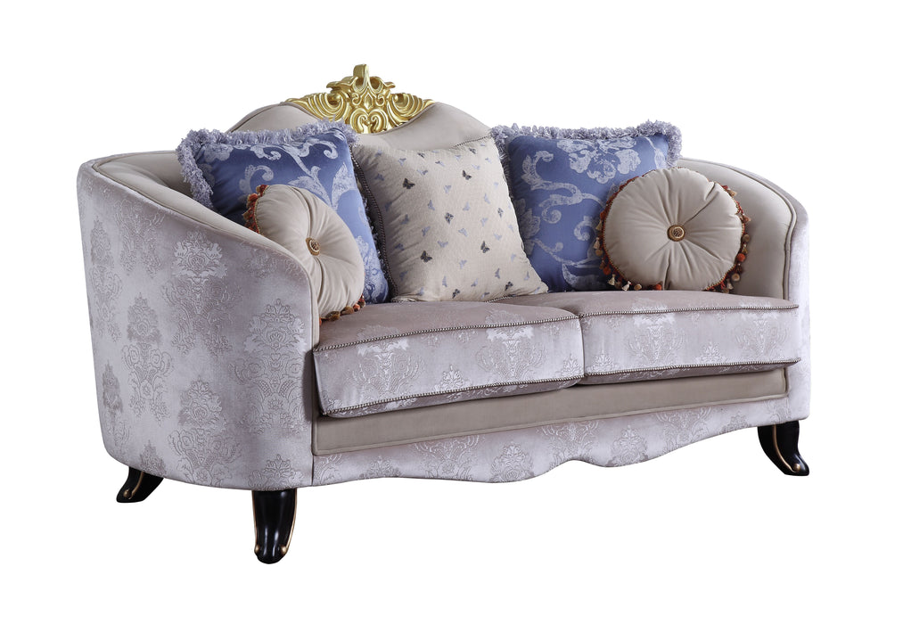 Sheridan Loveseat w/5 Pillows - Image 4
