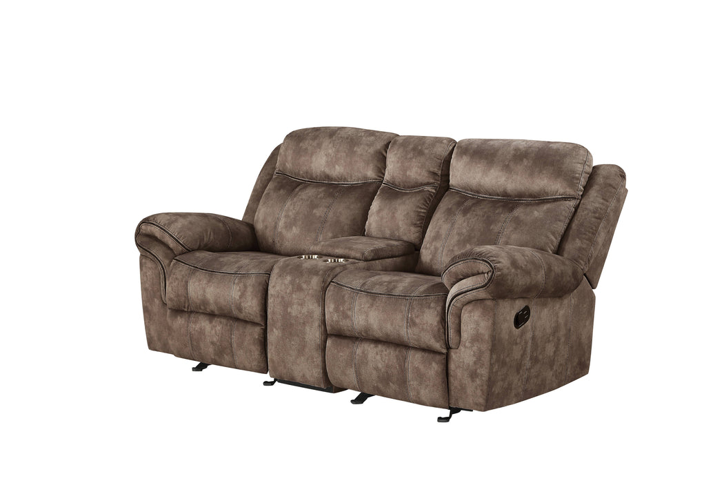 Zubaida Motion Loveseat & Console w/USB Port - Image 10