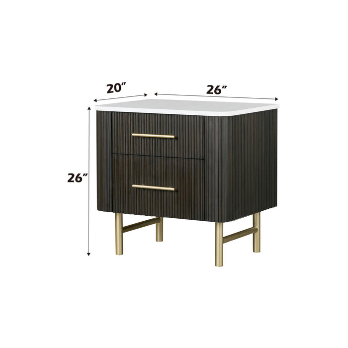 Clayten Nightstand w/Marble Top - Image 17
